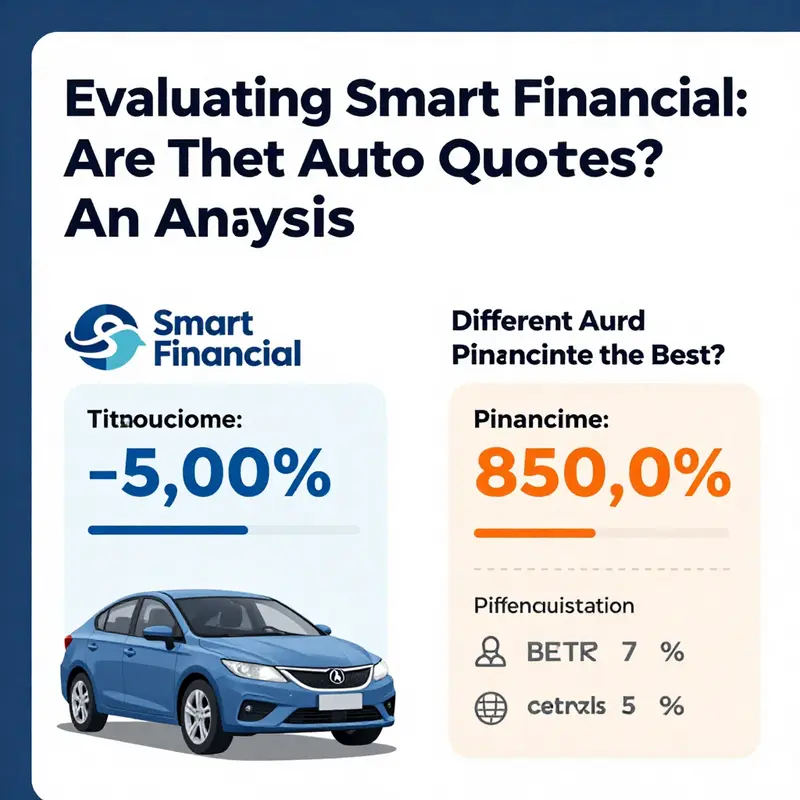 An infographic highlighting key financial offerings of Smart Financial compared to competitors.