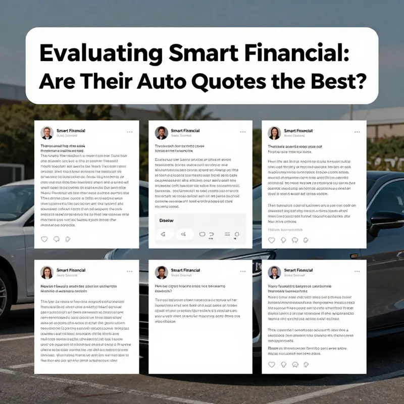 An infographic highlighting key financial offerings of Smart Financial compared to competitors.