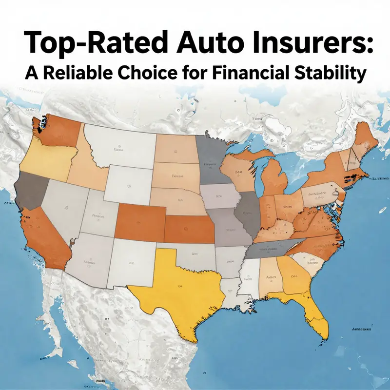 An overview of leading auto insurers recognized for their financial stability.