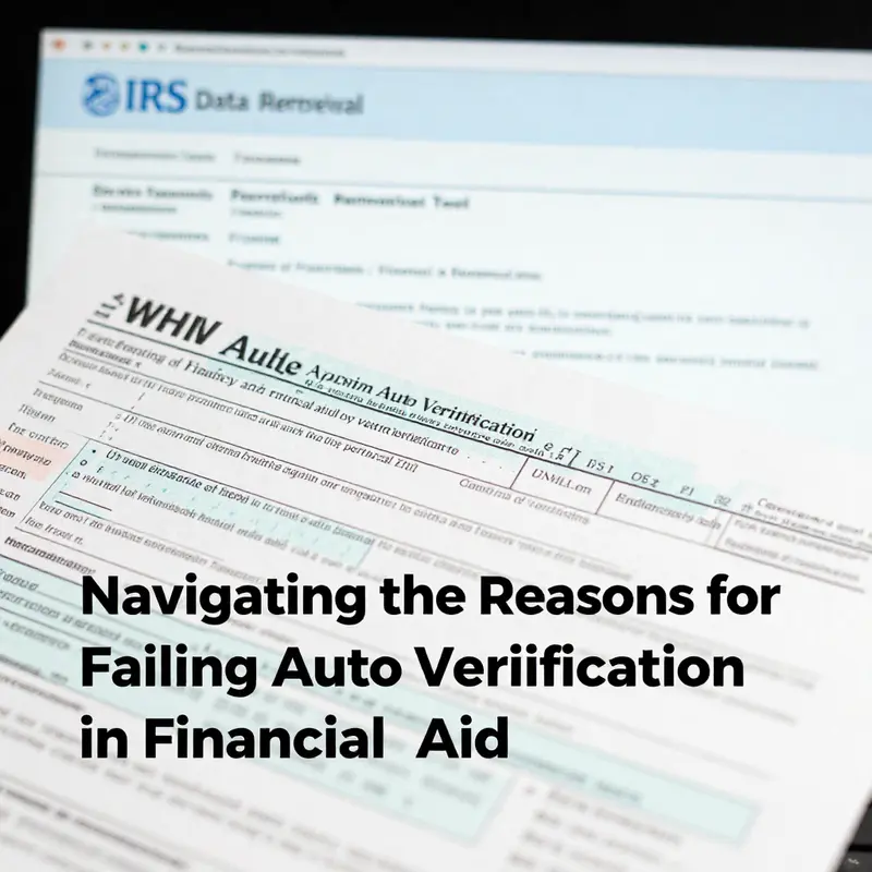 An infographic showing common income discrepancies and their impact on auto verification.