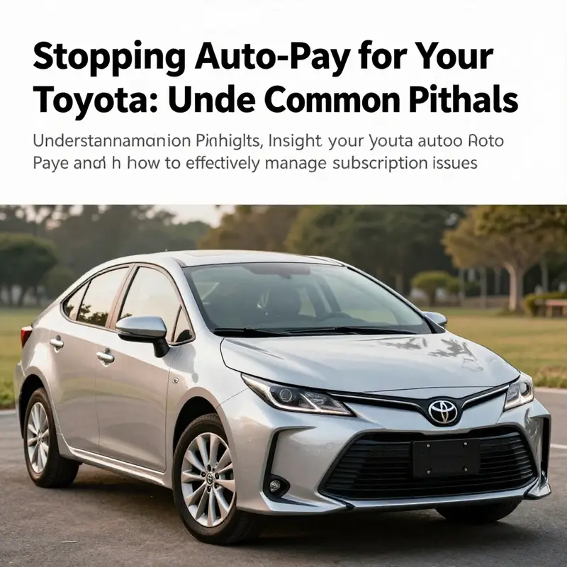 A Toyota parked in a serene outdoor setting, representing financial stability and satisfaction in vehicle ownership.