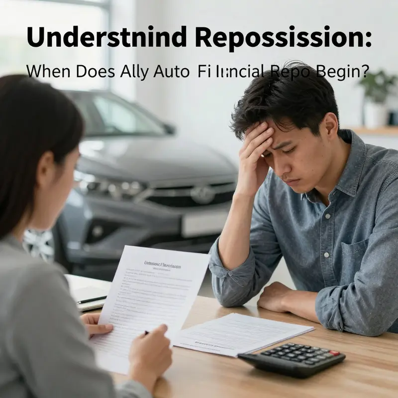 The moment of realization: understanding the repossession process begins with knowing your loan terms.