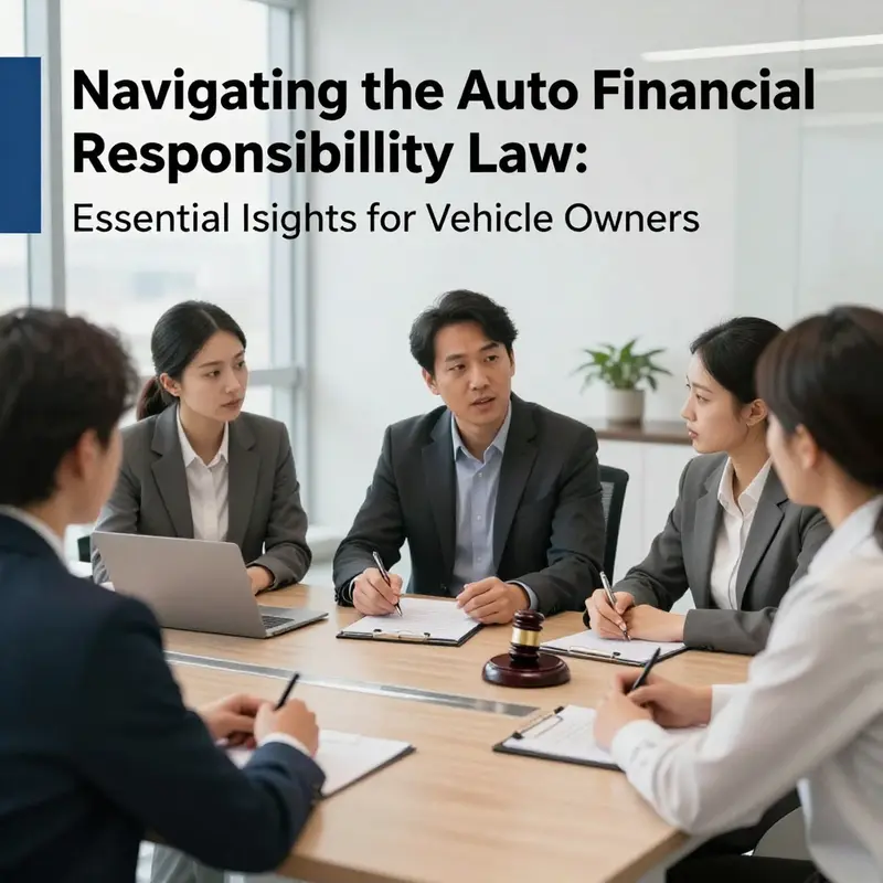 Understanding the critical role of auto financial responsibility in protecting vehicle owners and accident victims.