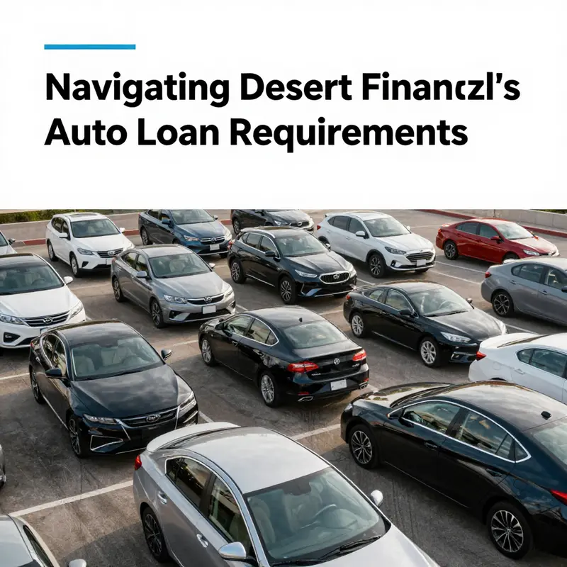 Understanding the role of credit history in securing an auto loan from Desert Financial.