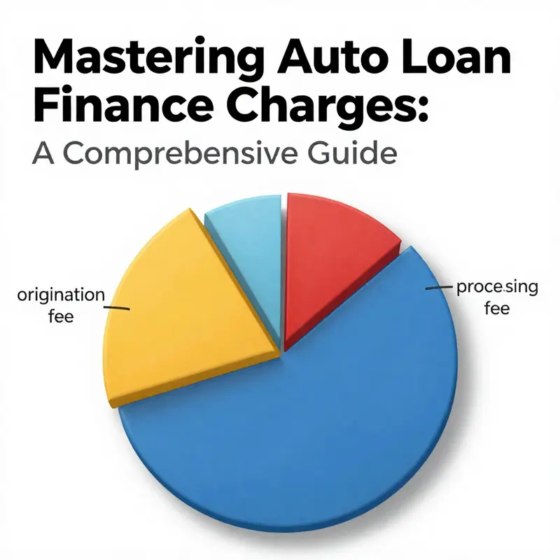 A visual representation of calculating the interest portion of auto loans, emphasizing key financial factors.