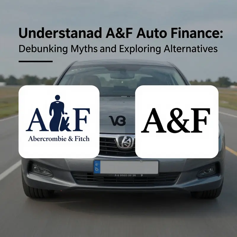 Clarifying the difference between Abercrombie & Fitch and A&F Auto Finance.