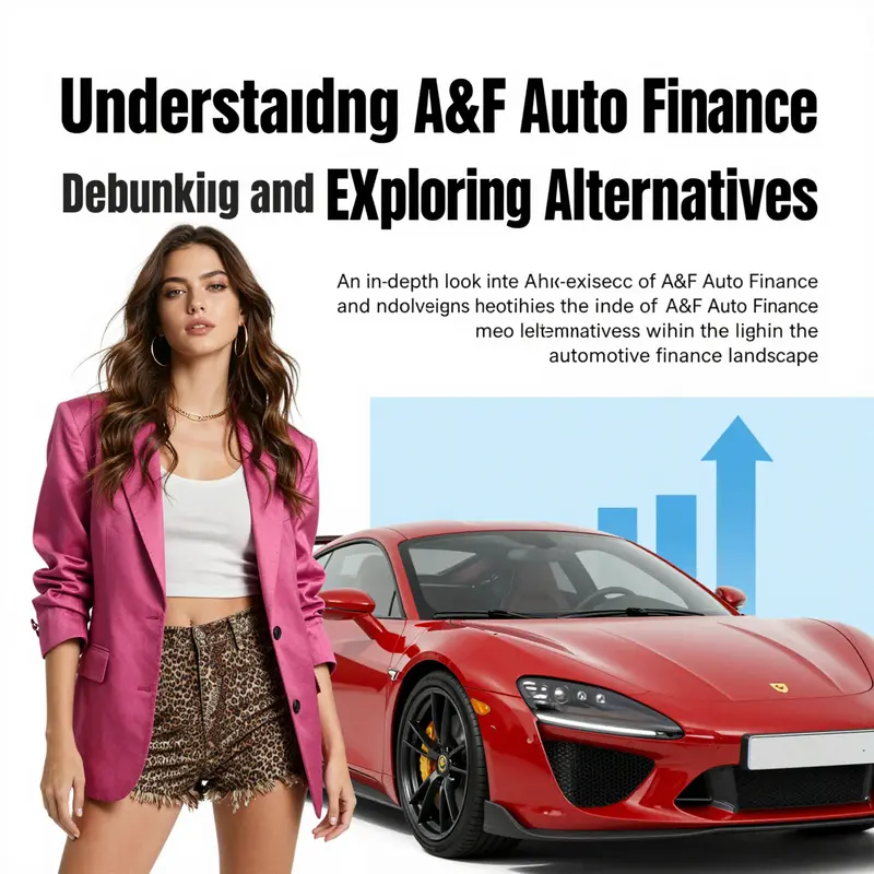 A cover image illustrating the distinction between A&F as a fashion brand and concepts within automotive finance.