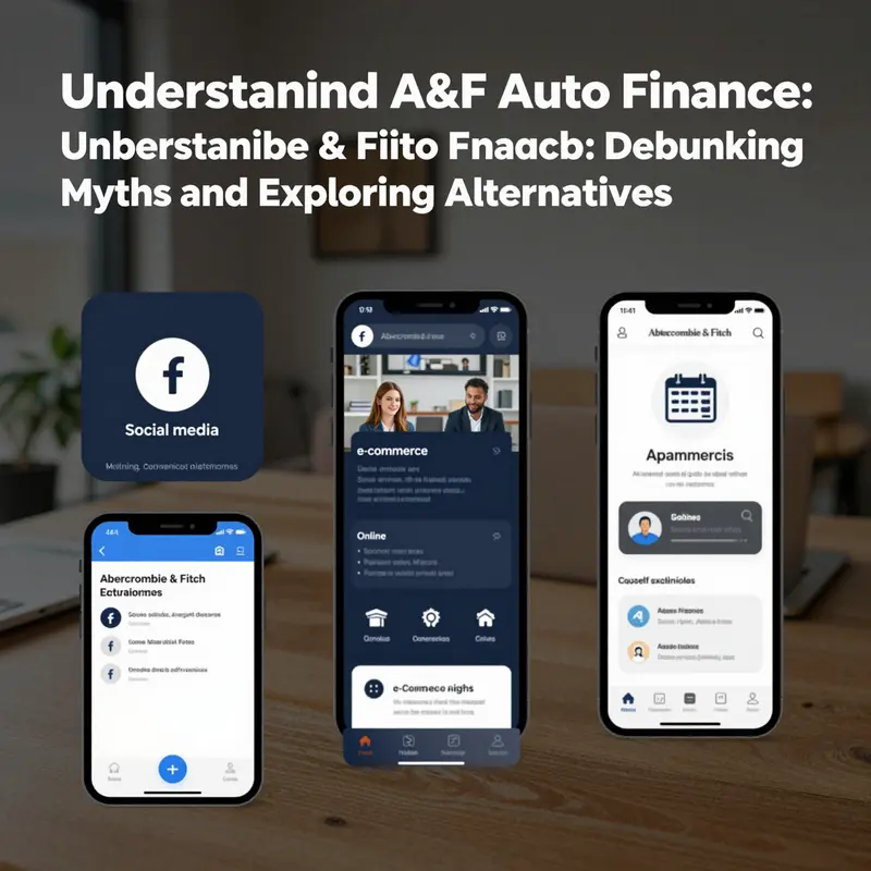 Clarifying the difference between Abercrombie & Fitch and A&F Auto Finance.