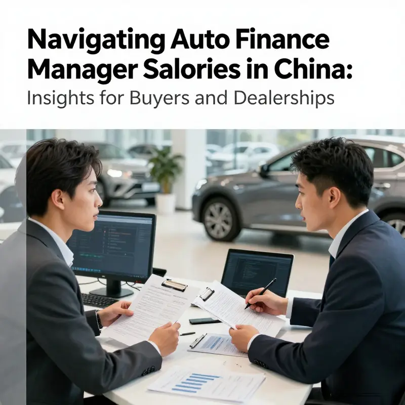 Image of an auto finance manager interacting with clients in a dealership setting, symbolizing the role of finance managers in automotive transactions.