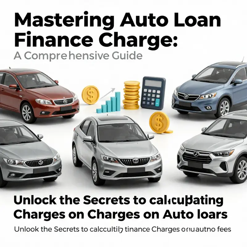 An image illustrating cars alongside financial symbols, highlighting the topic of auto loans.