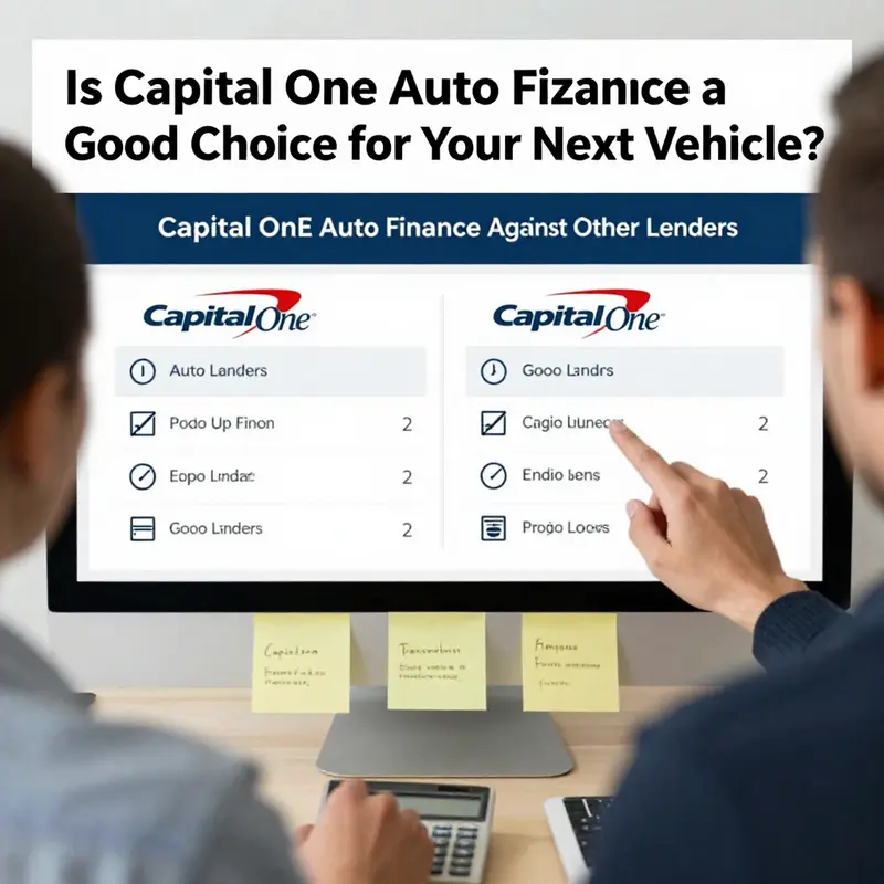 Examining loan options with Capital One for better financing decisions.