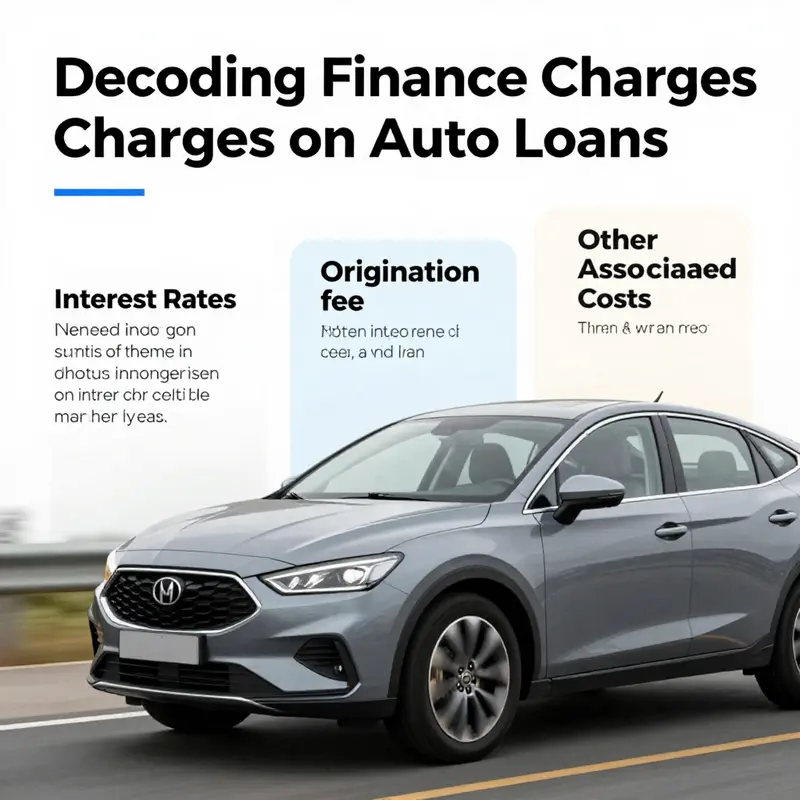 Understanding the essential concepts of finance charges in auto loans.