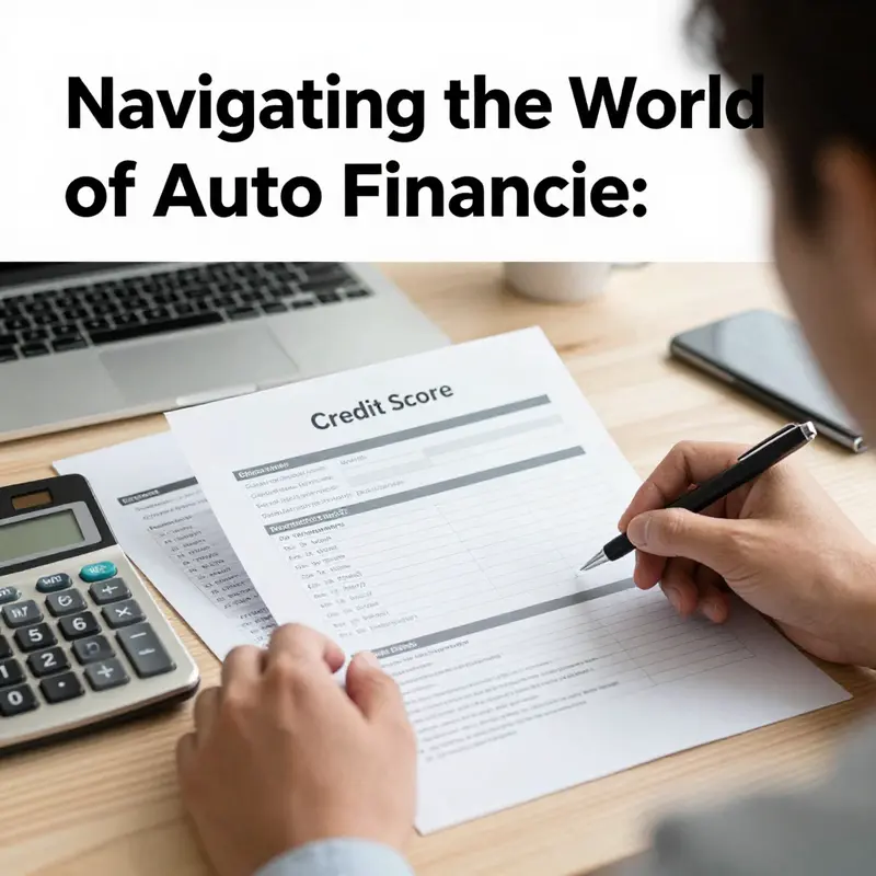 An overview of the auto financing process, illustrating both loans and leases.