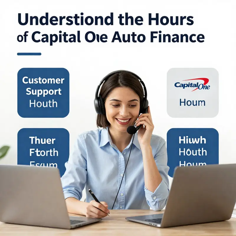 Operational hours displayed on a digital clock with an automobile in the background.