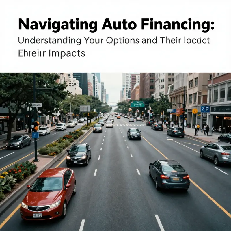 Individuals at a dealership, learning about auto financing options.
