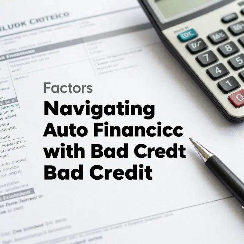 Exploring various auto loan options for individuals with bad credit at a dealership.