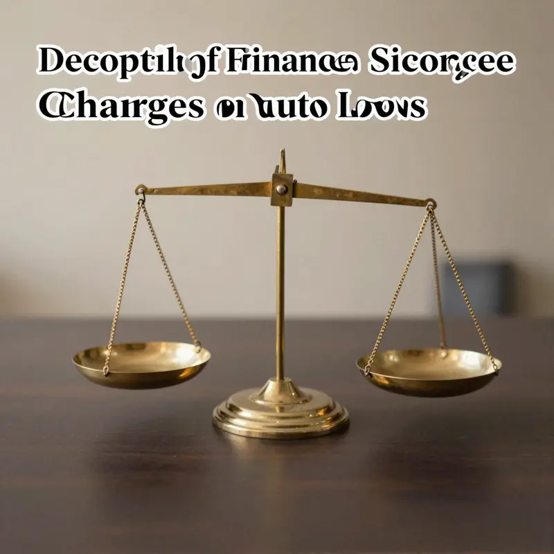 Understanding the essential concepts of finance charges in auto loans.
