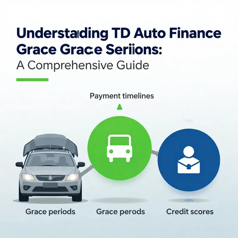 Visual representation of the 15-day grace period feature in TD Auto Finance.