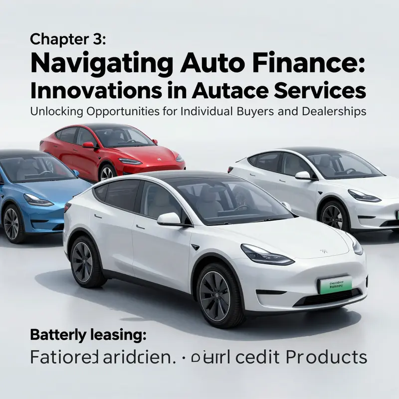 Illustration showcasing the core mechanisms of auto finance through various consumer engagement processes.