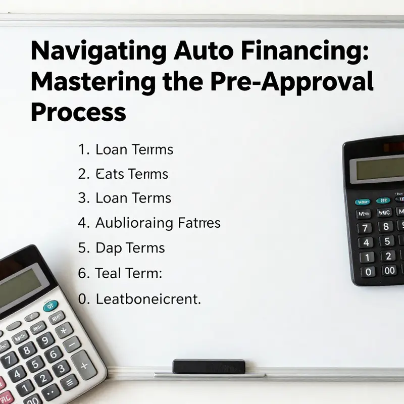 A buyer fills out the necessary application for auto financing.