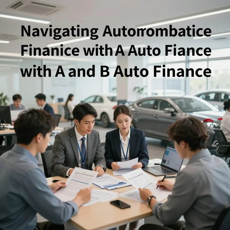 A glimpse into the dynamic operations at A and B Auto Finance.