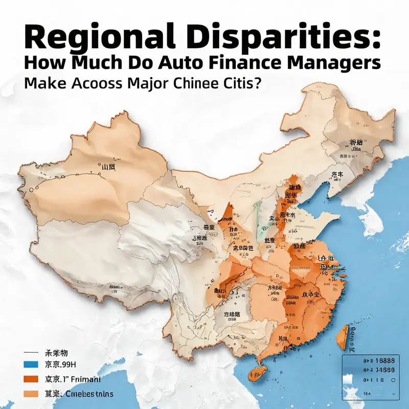 Overview of salary ranges for auto finance managers in Shandong, highlighting key monthly and annual figures.