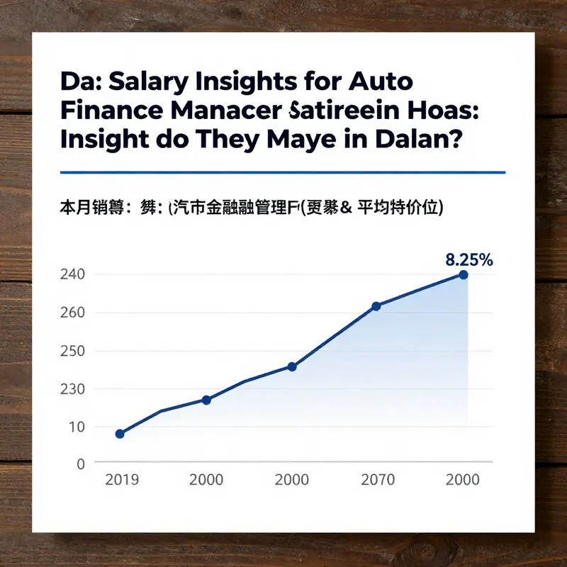Overview of salary ranges for auto finance managers in Shandong, highlighting key monthly and annual figures.