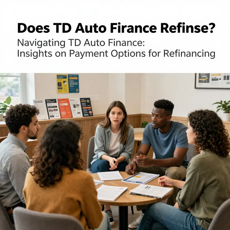 Exploring available options for managing automobile loans with TD Auto Finance.
