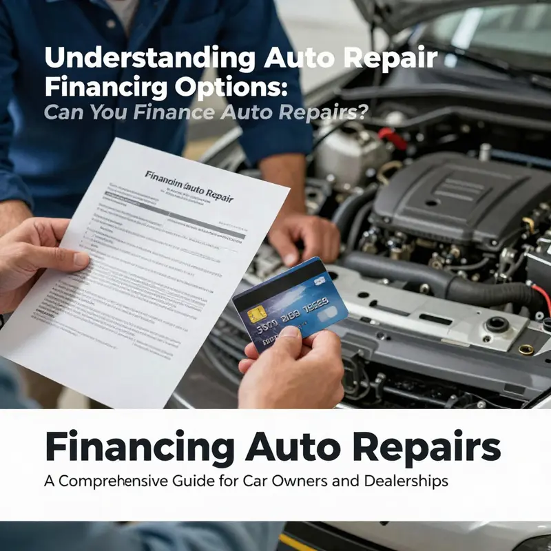 Exploring diverse financing options for auto repairs, showcasing practical aspects.