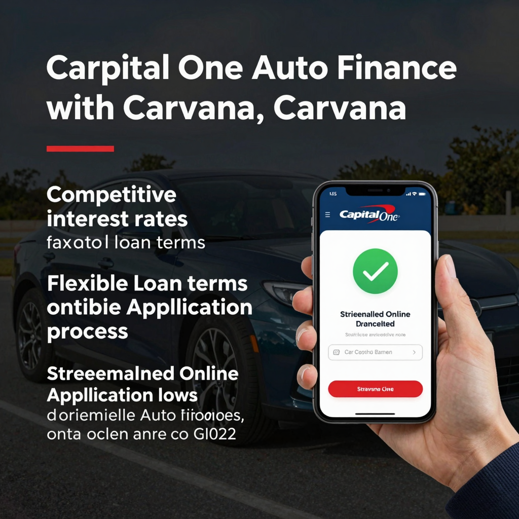 Benefits of using Capital One Auto Finance with Carvana