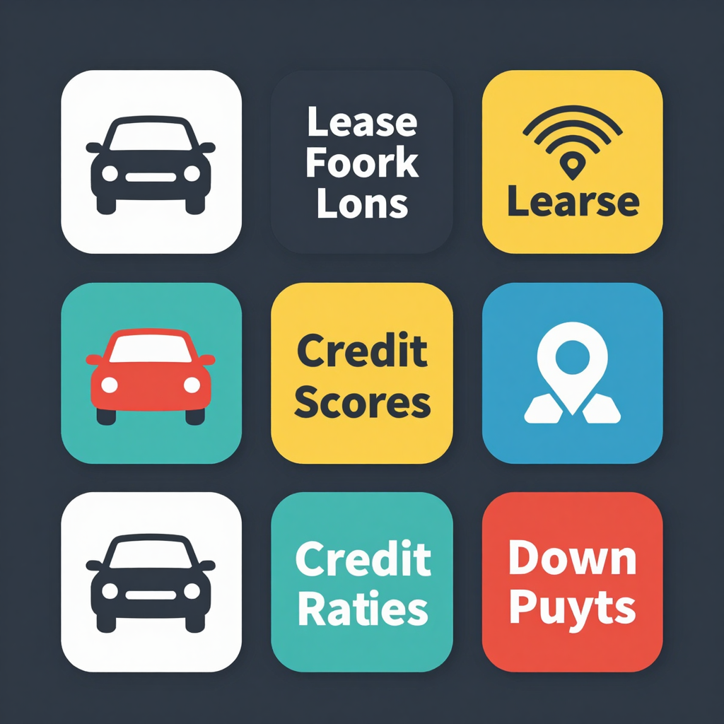 Various financing options for car buyers