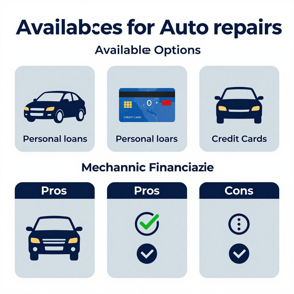 Auto Repair Financing Infographic