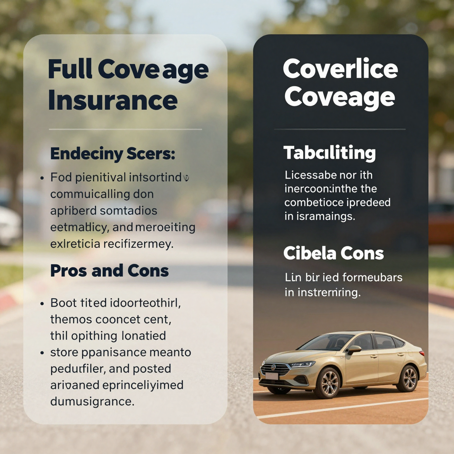 Insurance Coverage Comparison