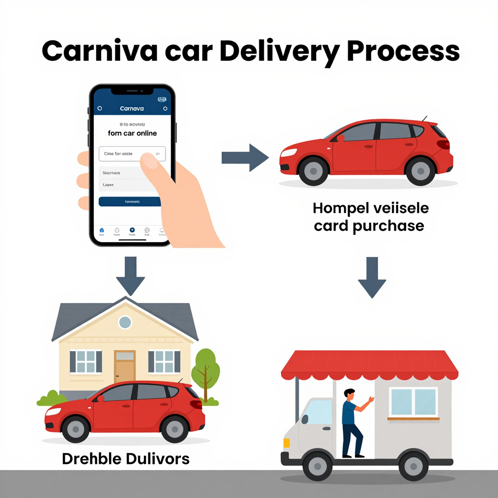 Carvana Car Delivery Process