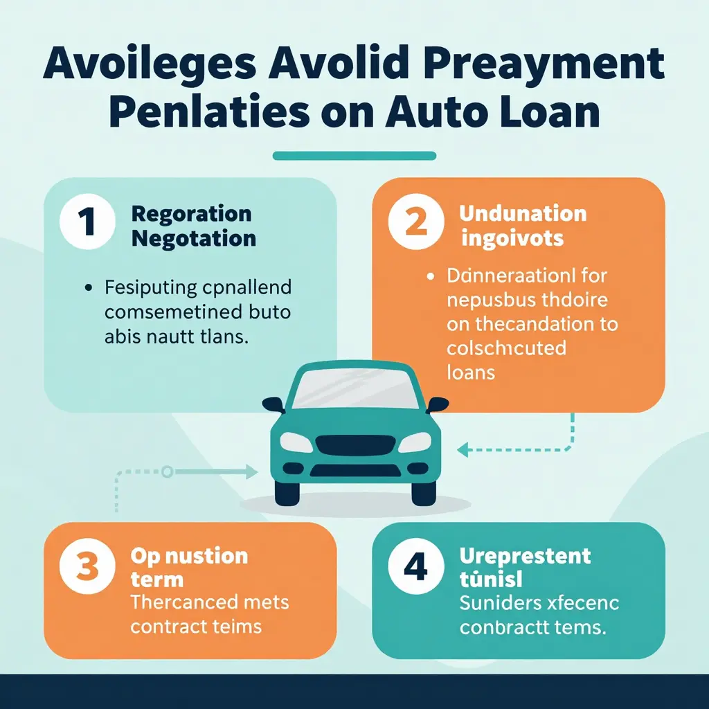 Infographic on Strategies to Avoid Prepayment Penalties