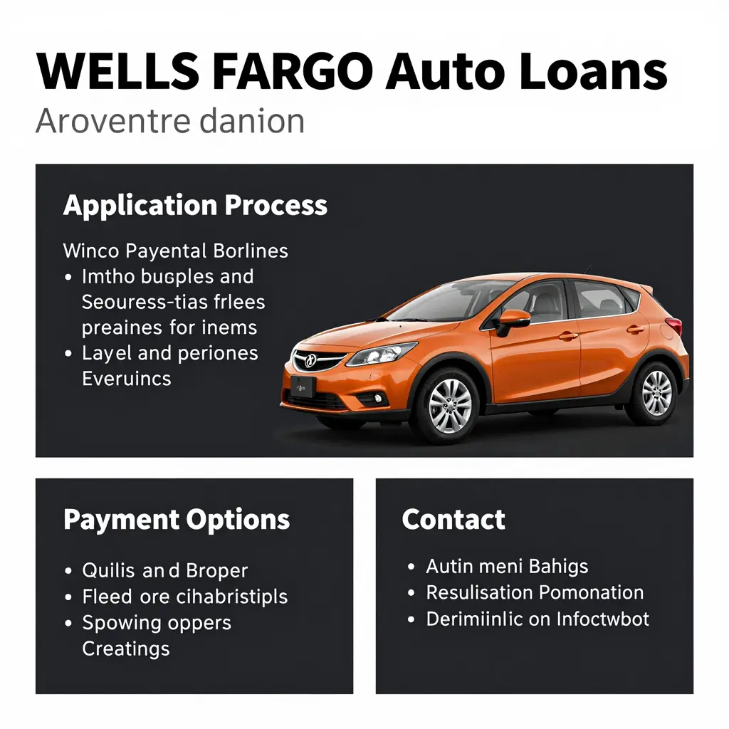 Wells Fargo Auto Loans Infographic