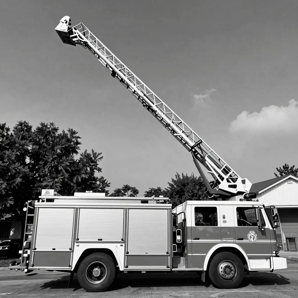 Fire Truck Ladder