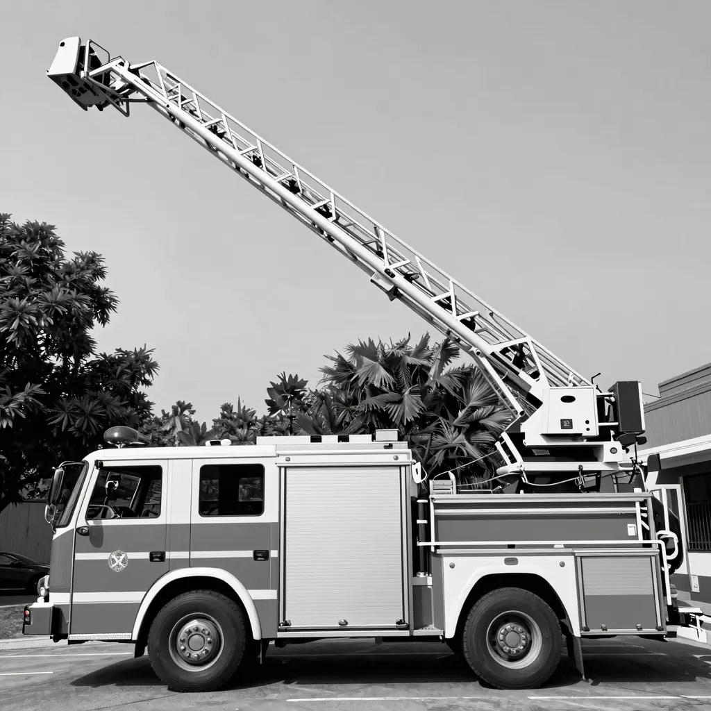 Fire Truck Ladder