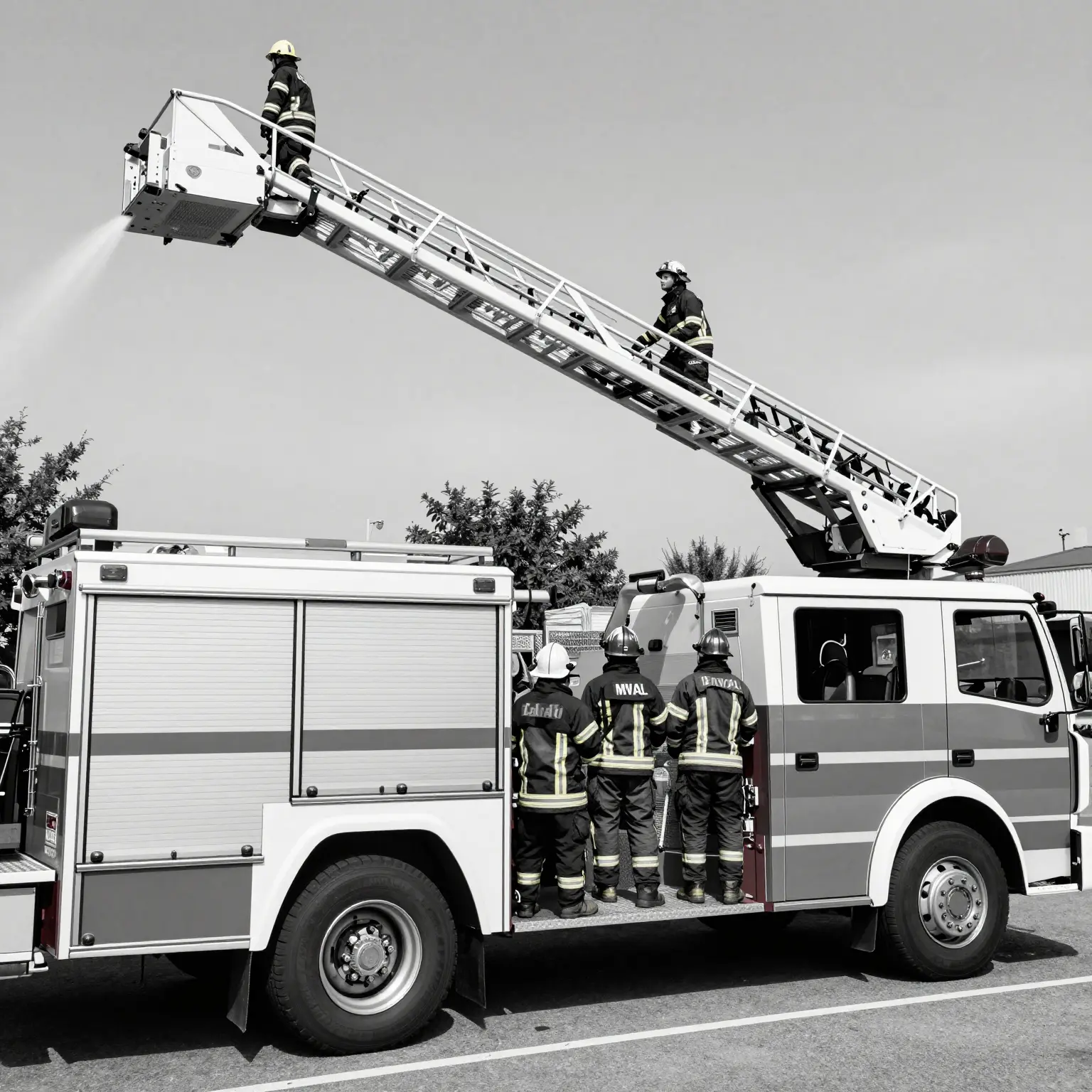 Fire Truck Ladder