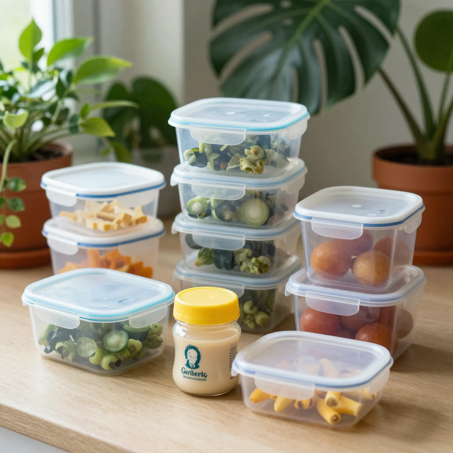 Eco-Friendly Kitchen Scene